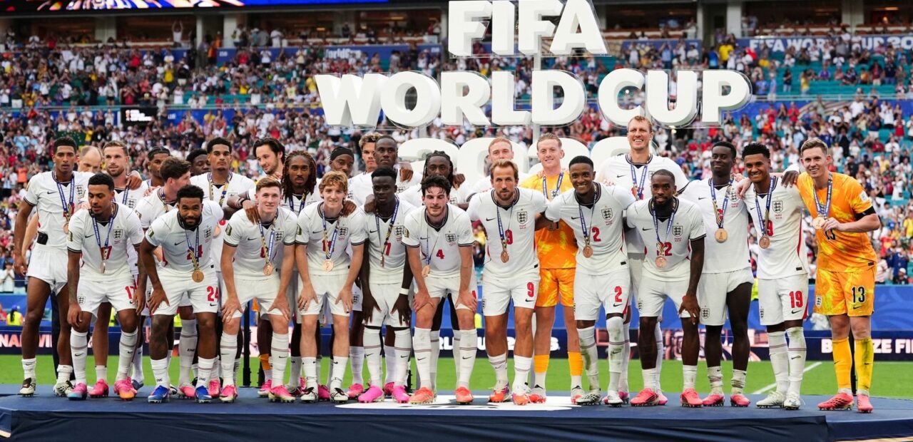 England beats France 6-4 in World Cup bronze match, Saka hat-trick