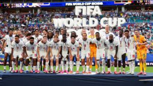 England beats France 6-4 in World Cup bronze match, Saka hat-trick