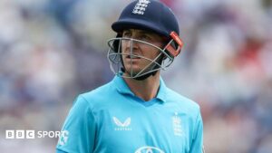 England lose first ODI to India by six wickets at Edgbaston