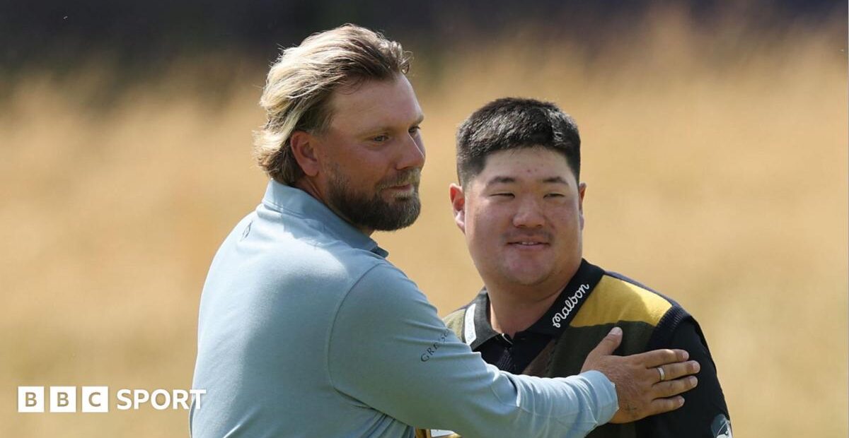 English golfers lead home charge at Open as McIlroy trails