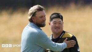 English golfers lead home charge at Open as McIlroy trails