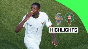 France advances to World Cup semi-finals with 2-0 win over Morocco