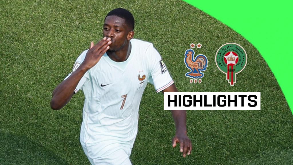 France advances to World Cup semi-finals with 2-0 win over Morocco