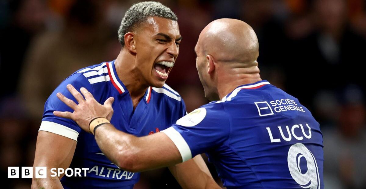France defeats Australia 42-26 in Nations Championship rugby match