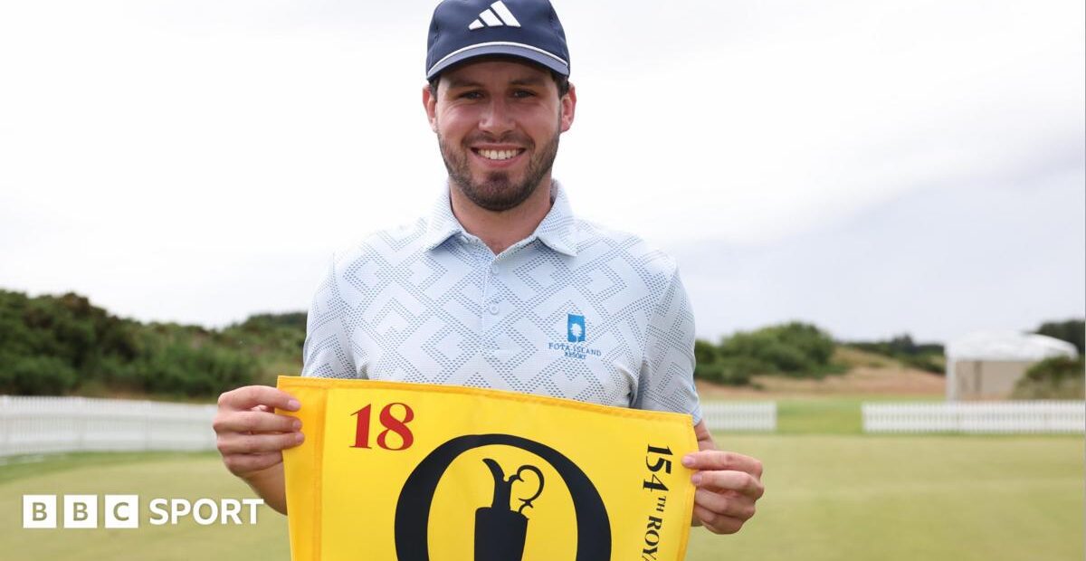 Golfer David Howard’s Open debut follows cystic fibrosis battle