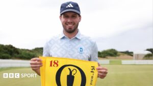 Golfer David Howard’s Open debut follows cystic fibrosis battle