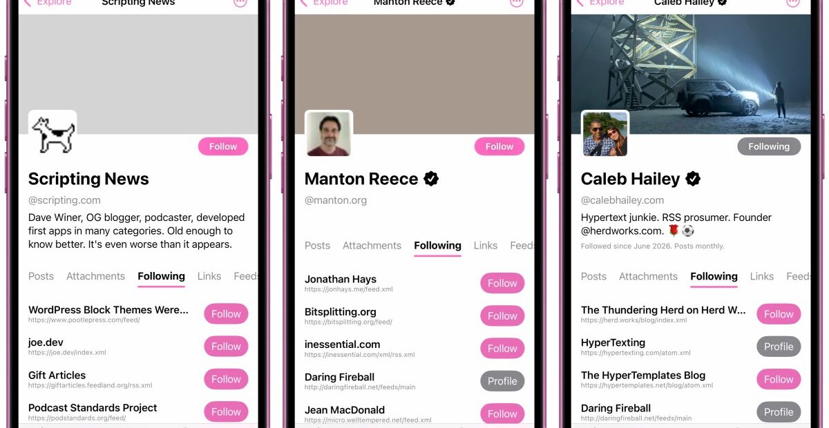 HyperTexting app turns open web into scrollable social media feed