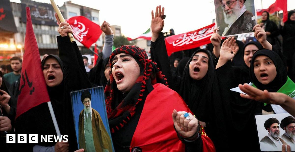 Iran Holds Massive Funeral Procession for Slain Supreme Leader Khamenei