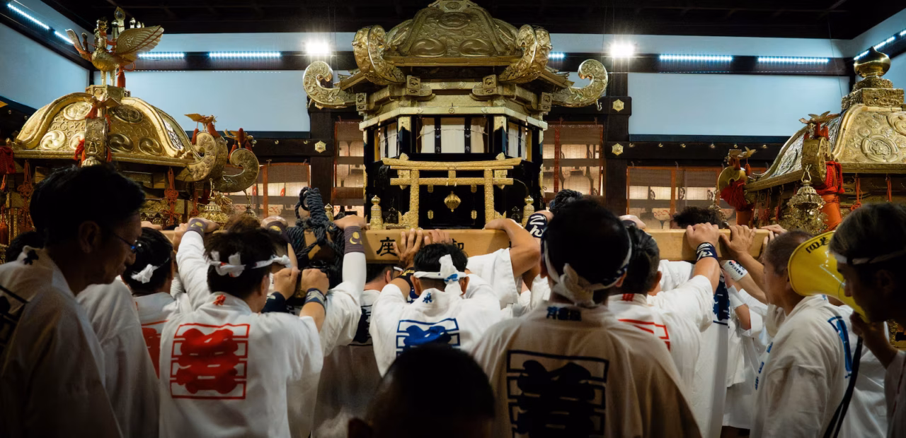 Japan's Gion Matsuri festival brings Shinto traditions and towering floats to streets
