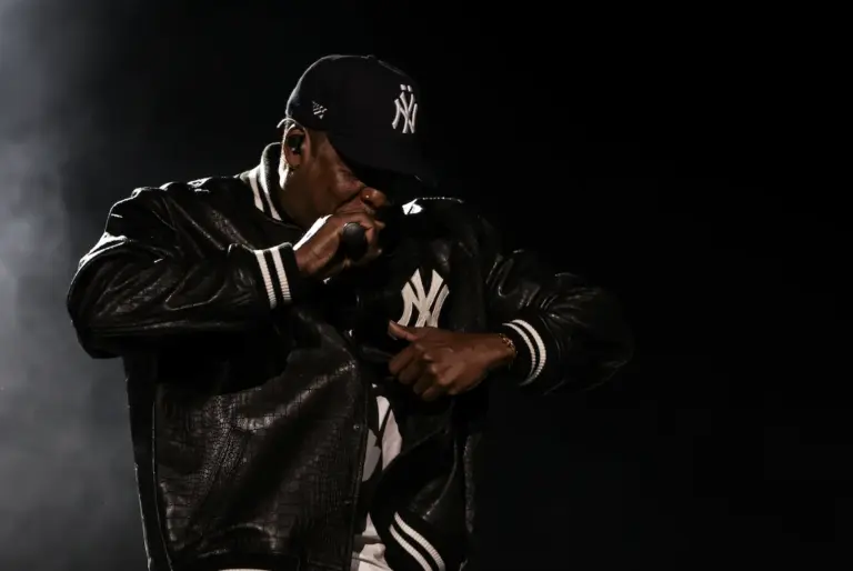 Jay-Z Marks ‘The Blueprint’ 25 Years With Eminem, Pharrell, Slick Rick at Yankee Stadium