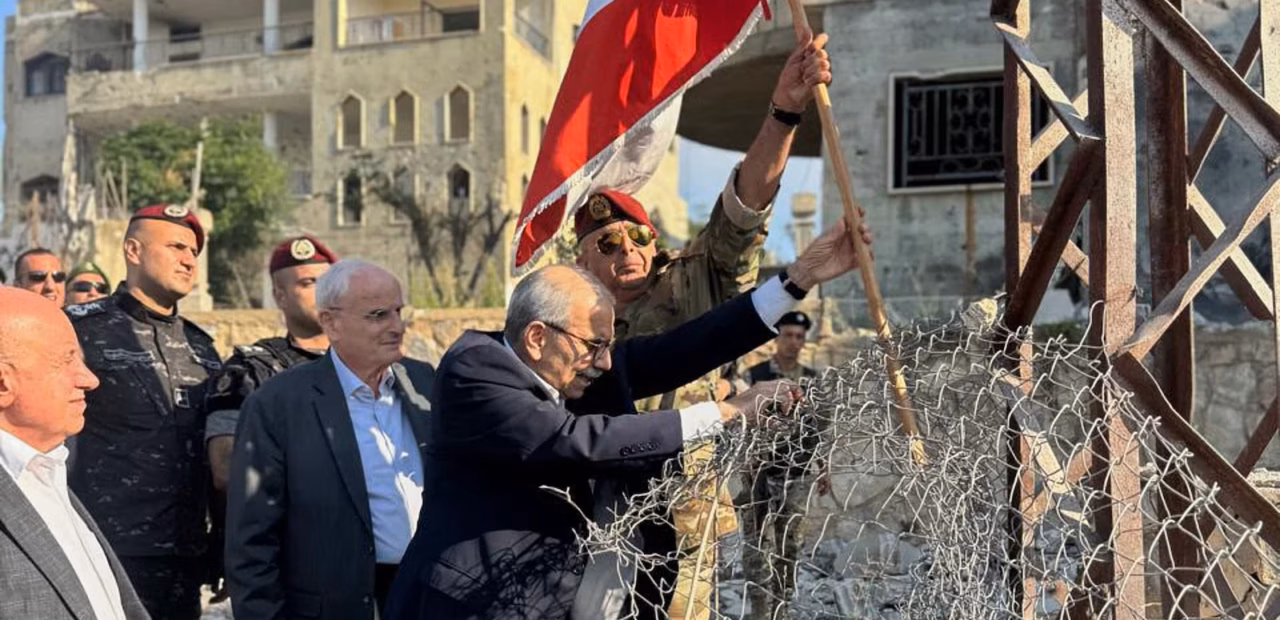 Lebanese PM visits southern village, calls for Israeli withdrawal