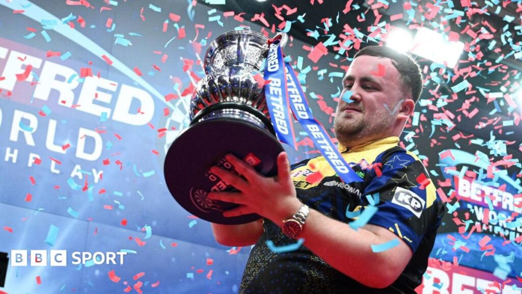 Littler defends Matchplay title, breaks Taylor records