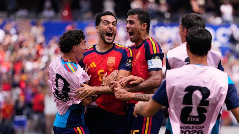 Merino Repeats as Late Hero as Spain Beats Belgium in World Cup Quarterfinal