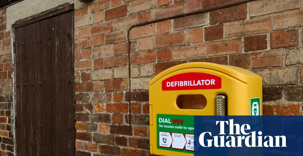Millions in England and Wales live too far from defibrillators, study finds