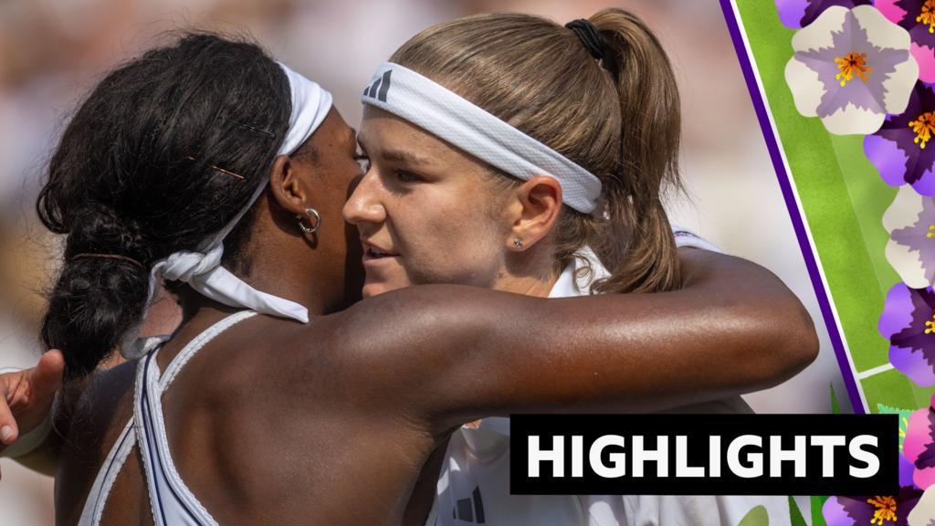 Muchova Saves Match Point, Beats Gauff in Wimbledon Semi-Final Tie-Break