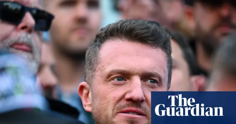 Musk family foundation took Tommy Robinson to Russia, father says