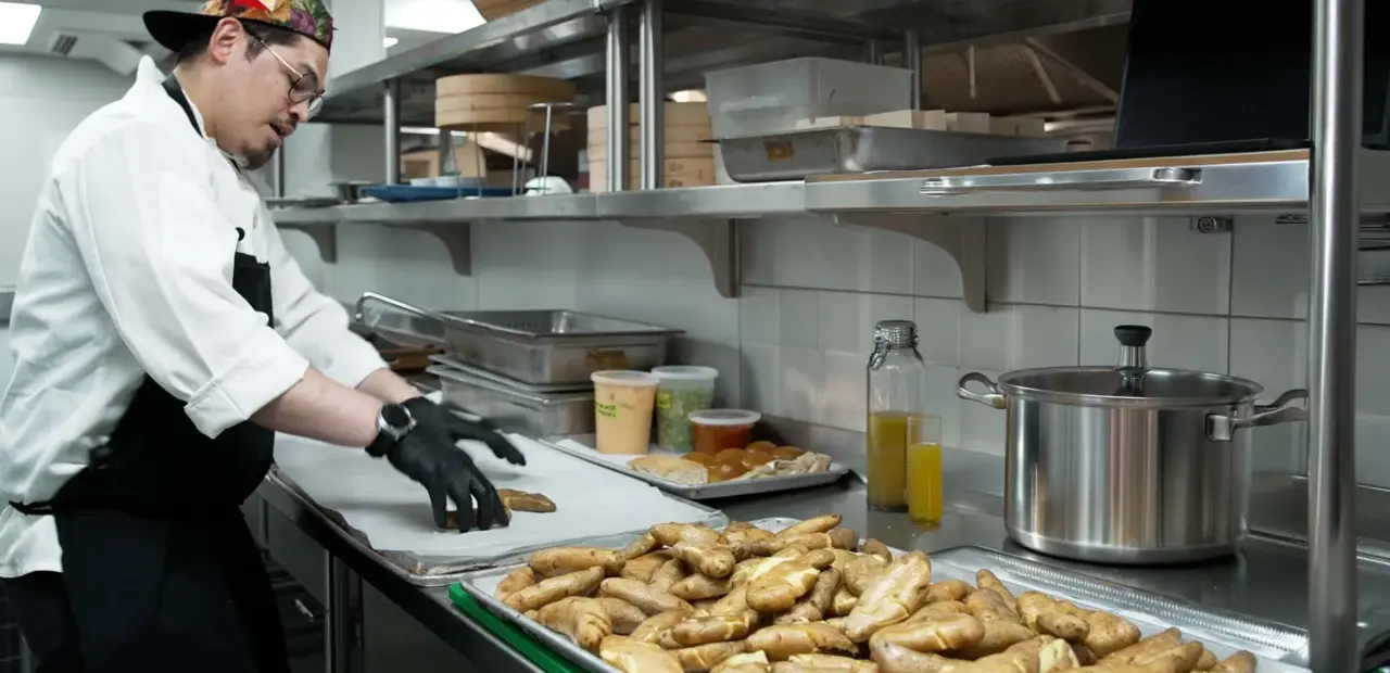 NYC Hotel Kitchen Preps for Thousands of Guests Daily