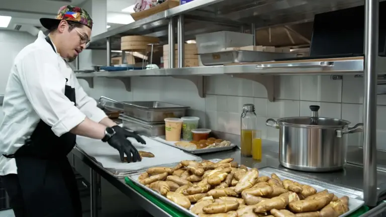 NYC Hotel Kitchen Preps for Thousands of Guests Daily