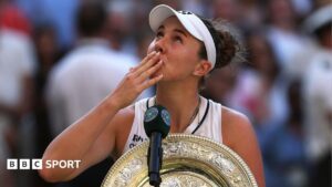 Noskova rallies to win Wimbledon title, youngest champion since 2011