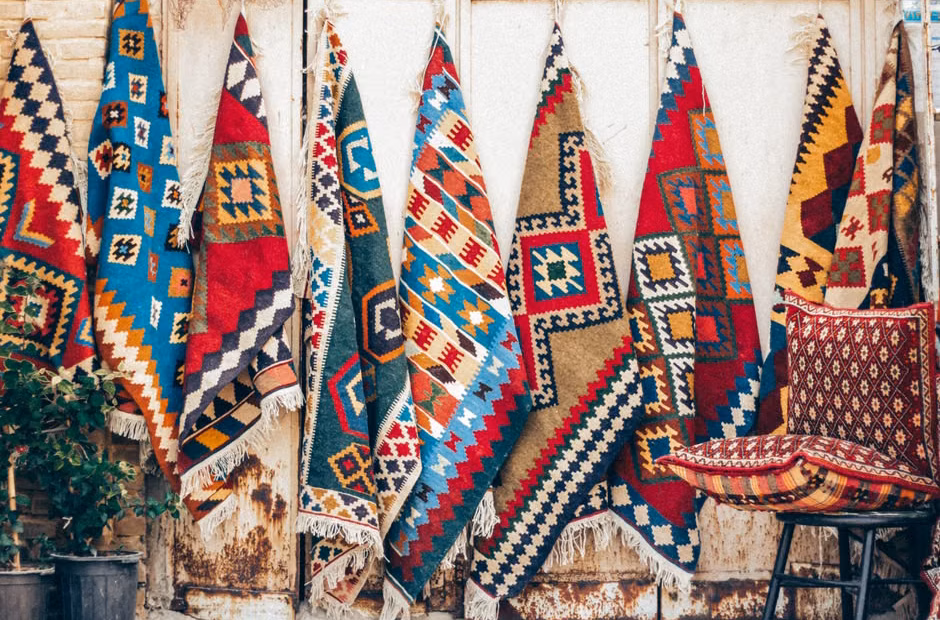 Oriental Rugs Atlas and Quiz Created for Learning