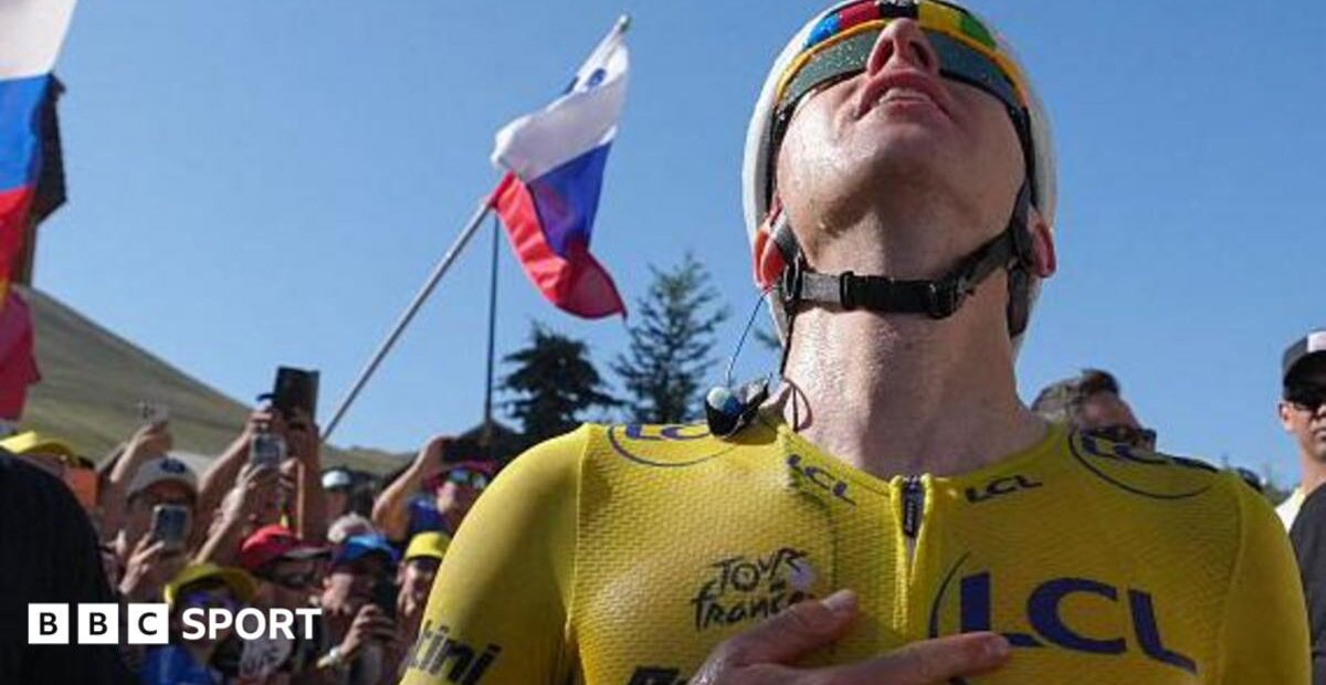 Pogacar on verge of fifth Tour de France title after Alpe d'Huez stage win