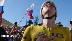 Pogacar on verge of fifth Tour de France title after Alpe d'Huez stage win