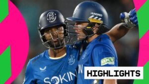Pooran hits 58 off 22 in Hundred opener for MI London win