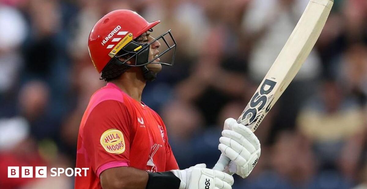 Ravindra scores 98 as Welsh Fire defeat MI London by 15 runs