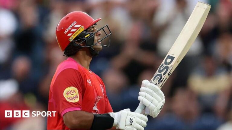 Ravindra scores 98 as Welsh Fire defeat MI London by 15 runs
