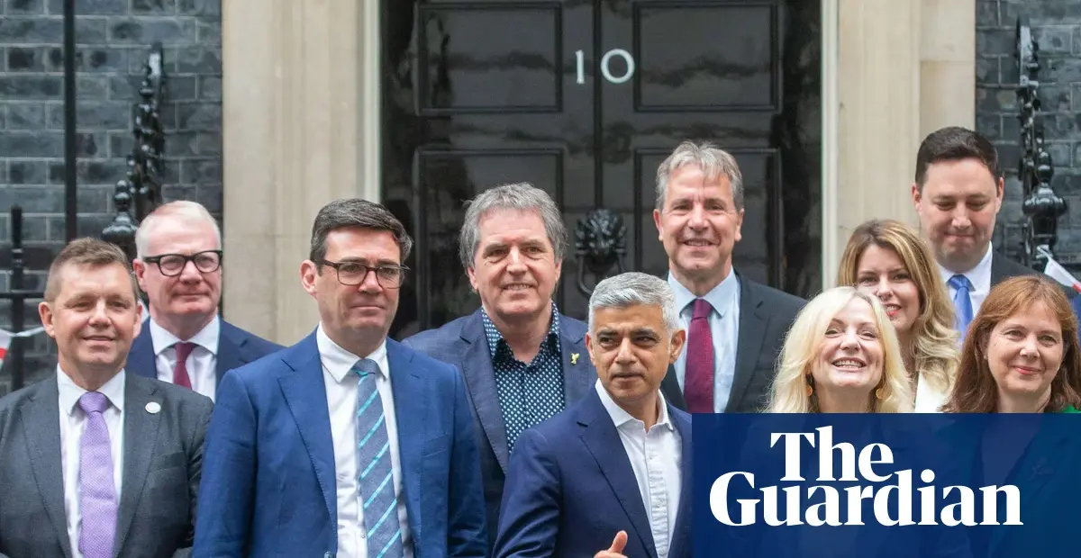 Regional mayors to join UK economic council under No 10 North plan