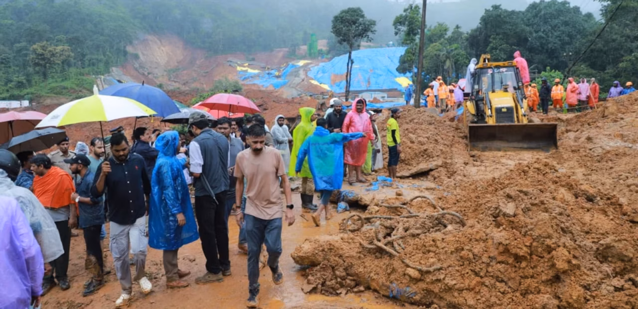 Rescuers search for 5 missing after deadly landslide in India's Kerala state