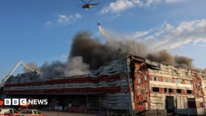 Russian ballistic missile attack on Kyiv kills one, injures 16