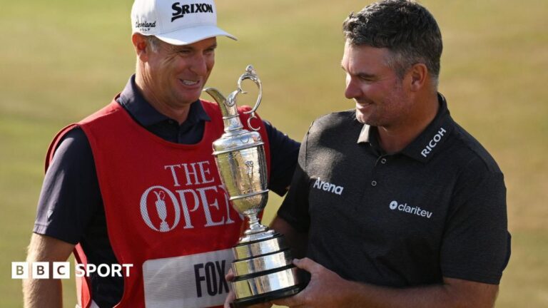 Ryan Fox wins 154th Open with quick putt, DeChambeau penalized