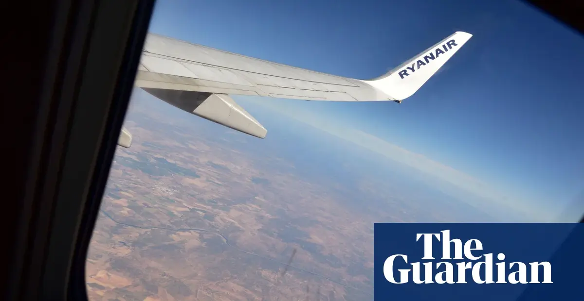 Ryanair passenger partially sucked out of shattered window in mid-air