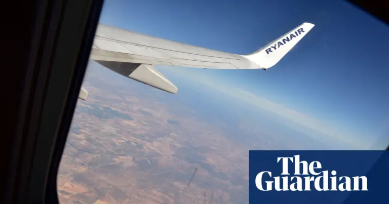 Ryanair passenger partially sucked out of shattered window in mid-air