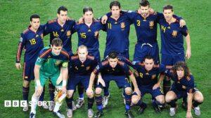 Spain 2010 vs 2026 World Cup teams compared by BBC Sport