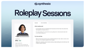 Synthesia launches AI roleplay training for enterprise employees