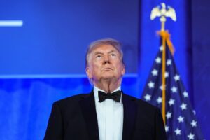 Trump Attends Rescheduled White House Correspondents’ Dinner, Roasts Media