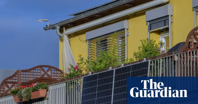 UK households can install plug-in balcony solar panels from August 27