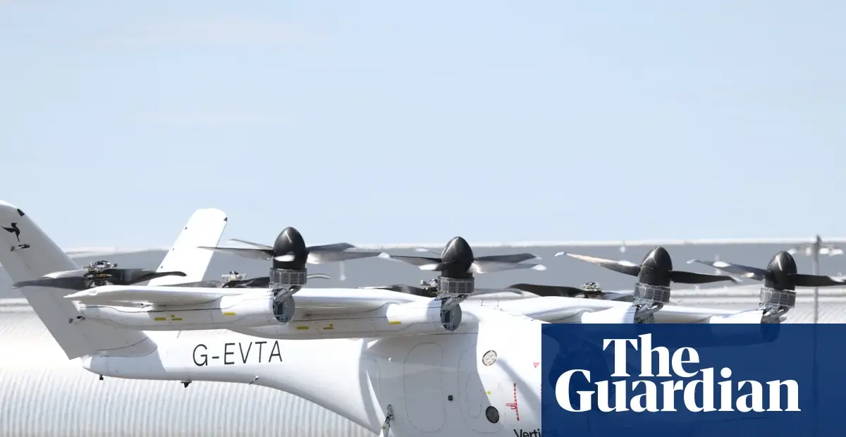 UK military explores electric flying taxi as Vertical Aerospace targets 2029 launch