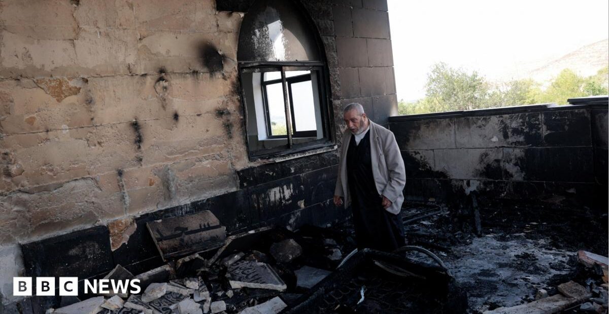 West Bank settler outpost disrupts Palestinian village life
