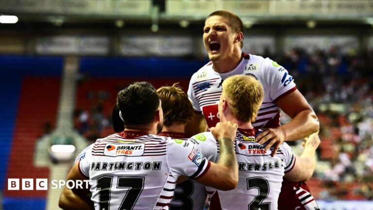 Wigan beats St Helens 38-16 in derby after coach Rowley’s sudden departure
